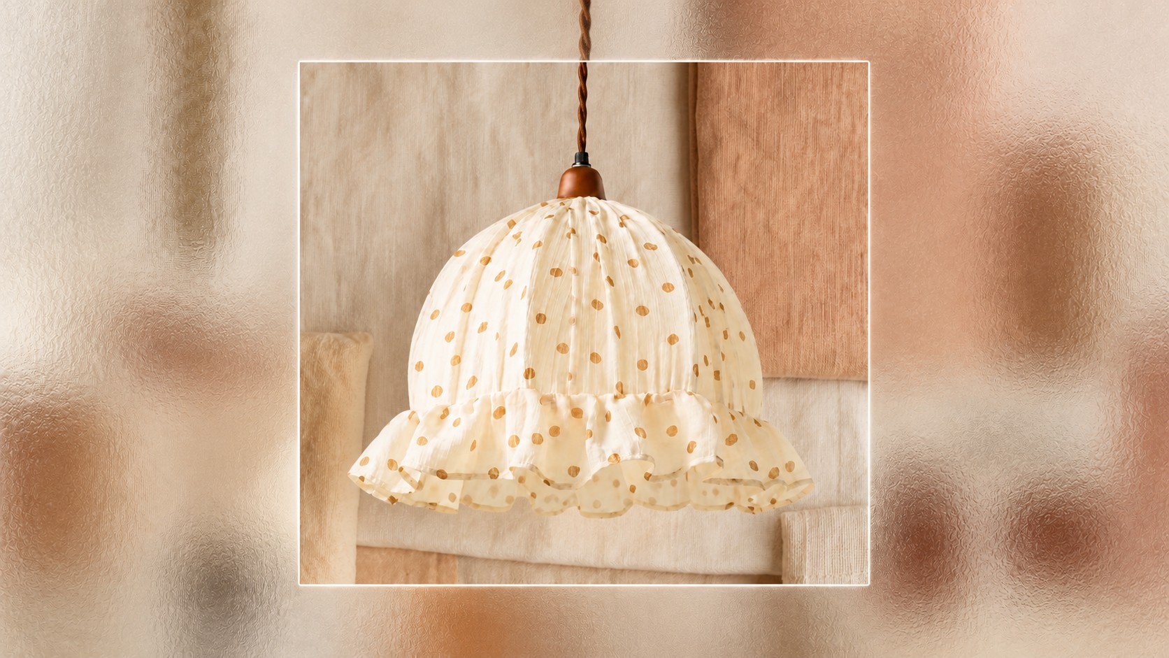 Stoffen hanglamp