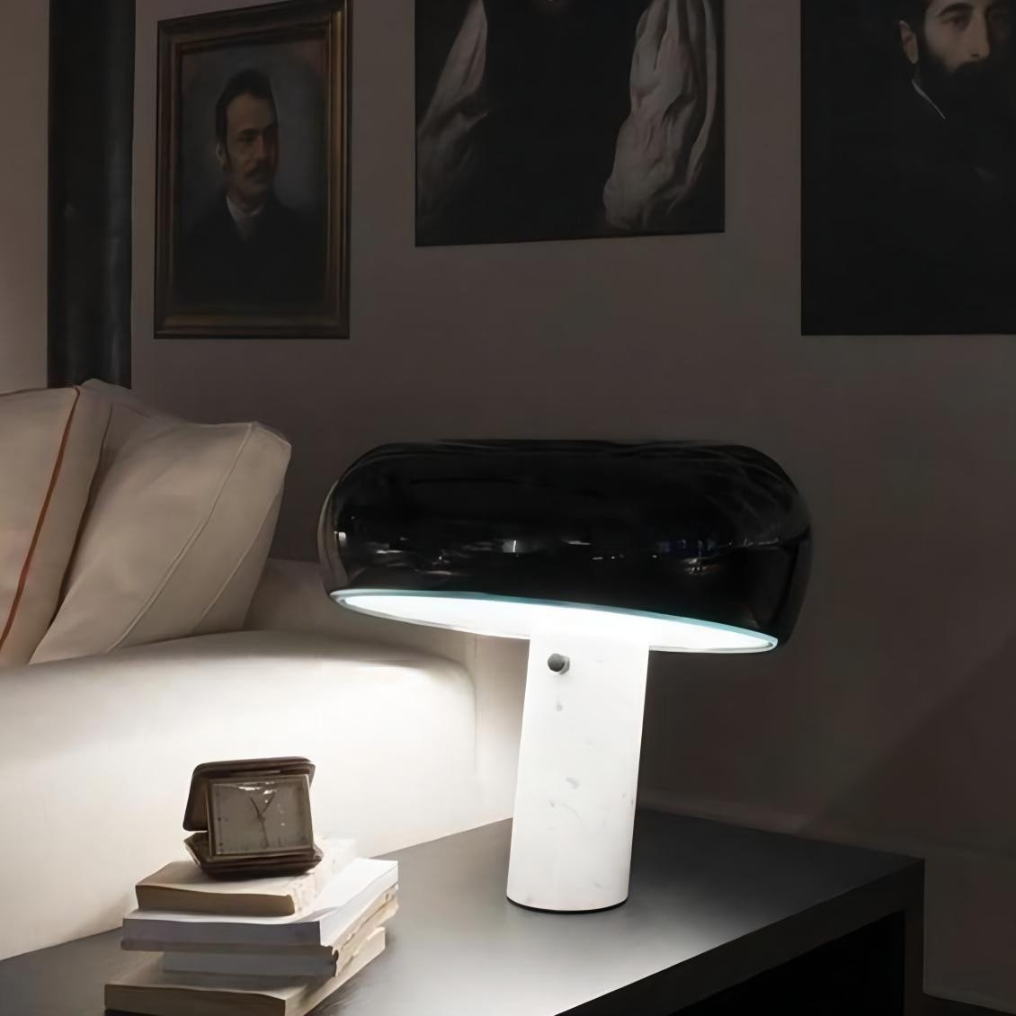 Snoopy Marble Table Lamp