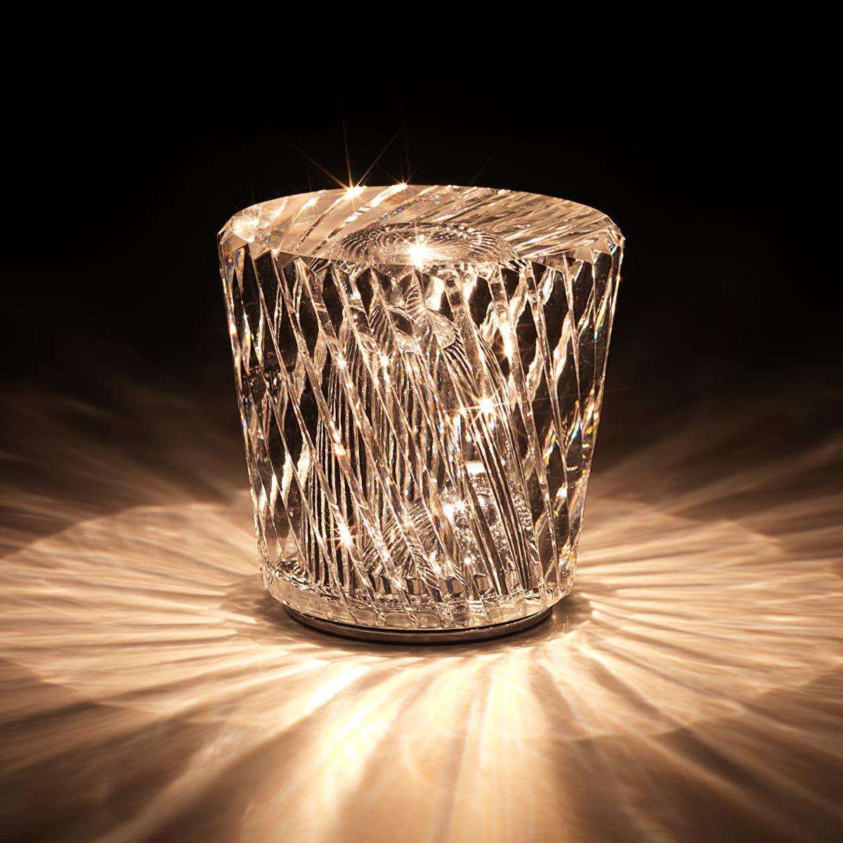 Luminária de mesa Crystal Diamond (bateria embutida), image size:1200x1200
