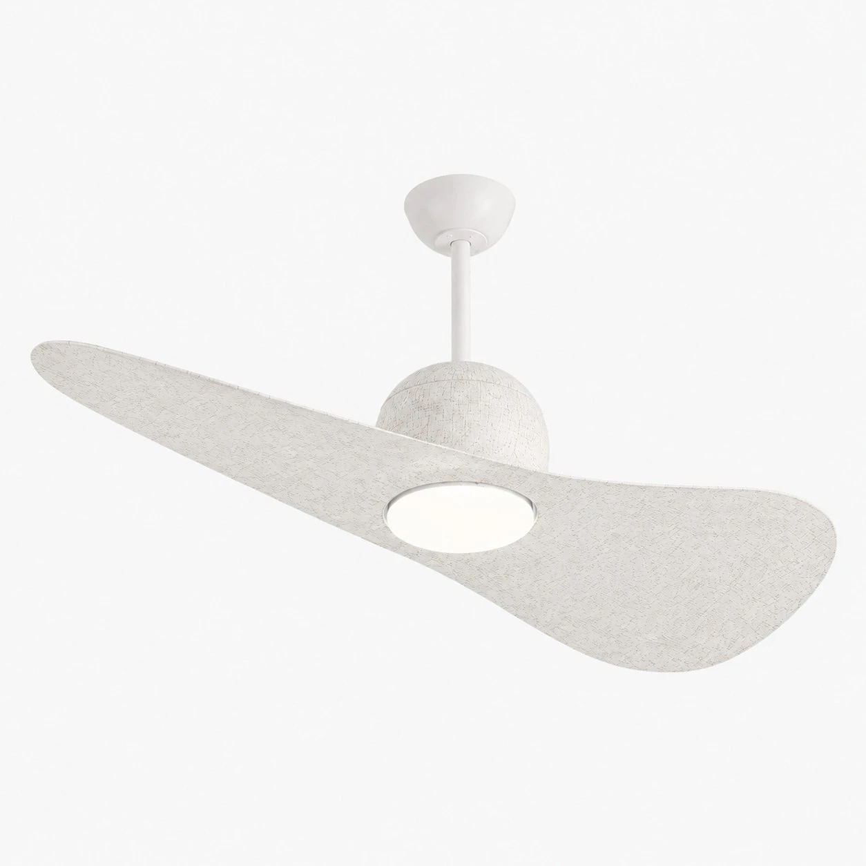 Designer Hat Two-Blade Ceiling Fan Light