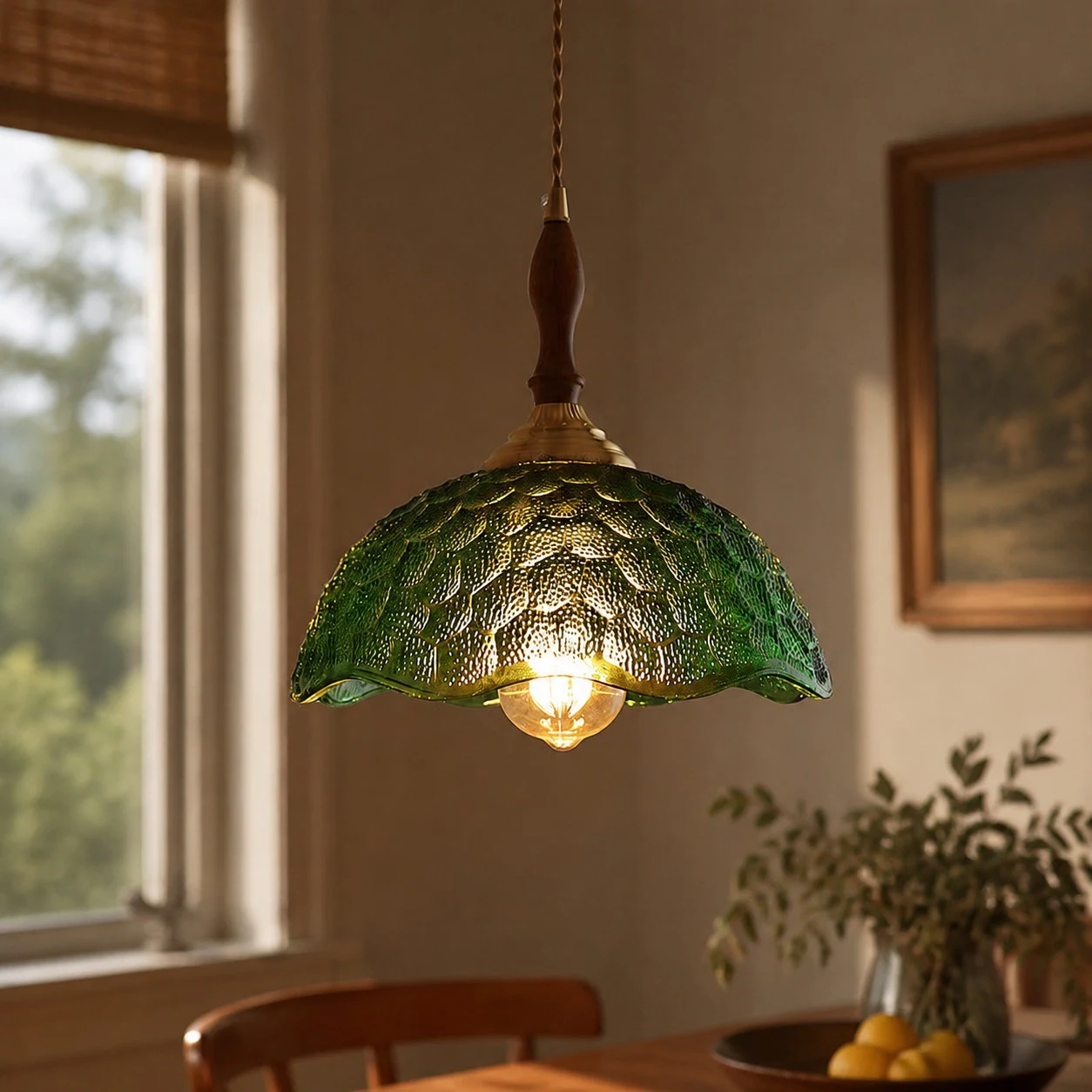 Green glass