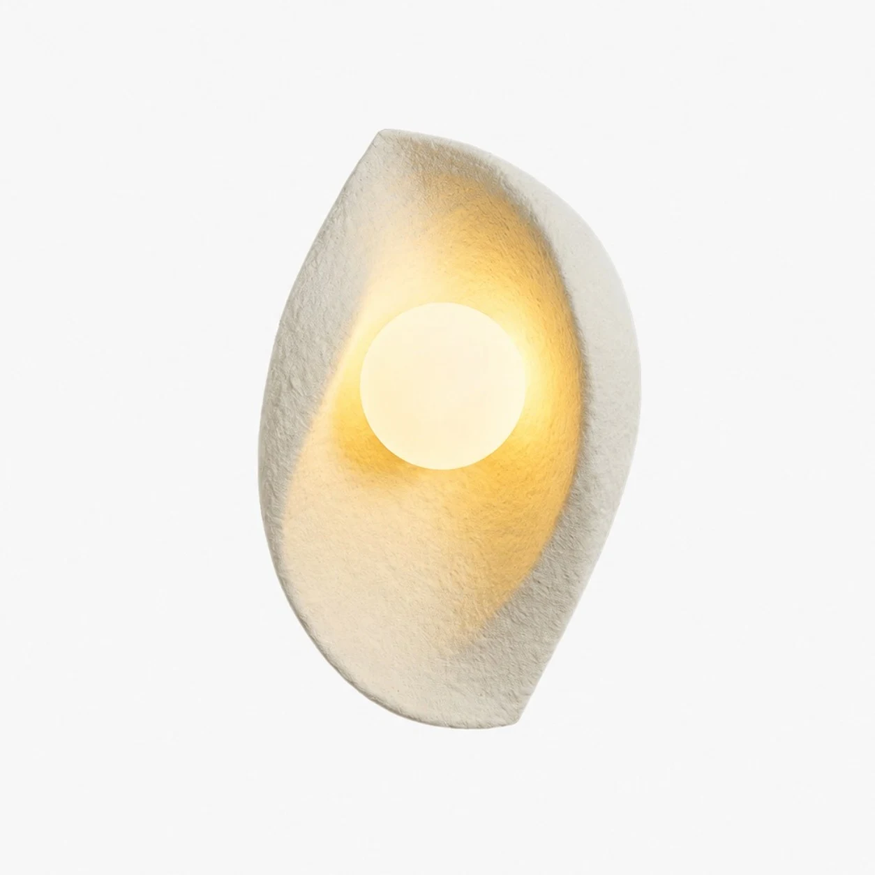 Matte White wall sconce finish