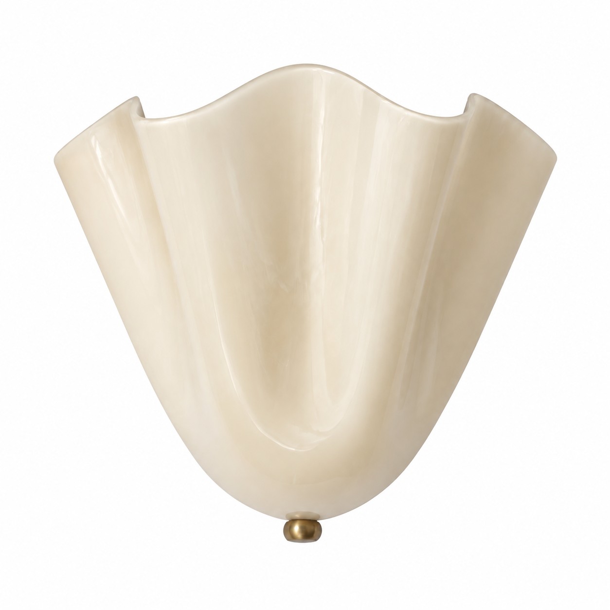 Glass / Beige White